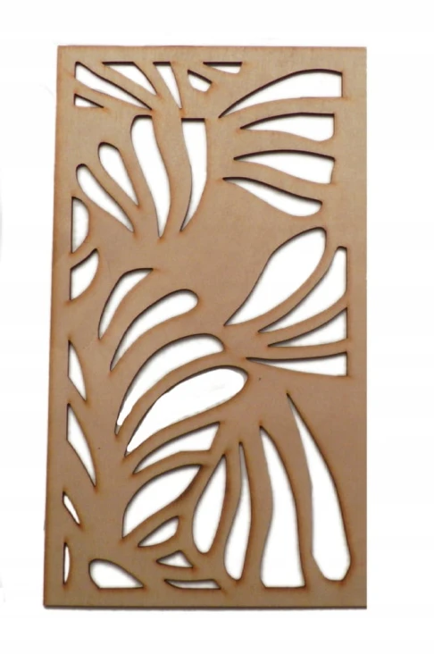 59x29 cm wzór Pióra gr.3mm Panel ażurowy