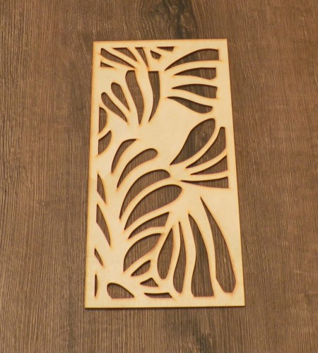 59x29 cm wzór Pióra gr.3mm Panel ażurowy